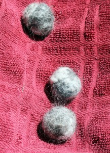 Felted wool balls make a great gift for kids | Homestead Honey