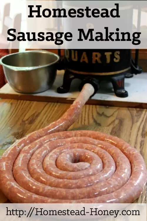 Making sausage at home can seem intimidating, but it really is quite easy and fun. Here's a photo tutorial on how to make your own sausage at home. | Homestead Honey