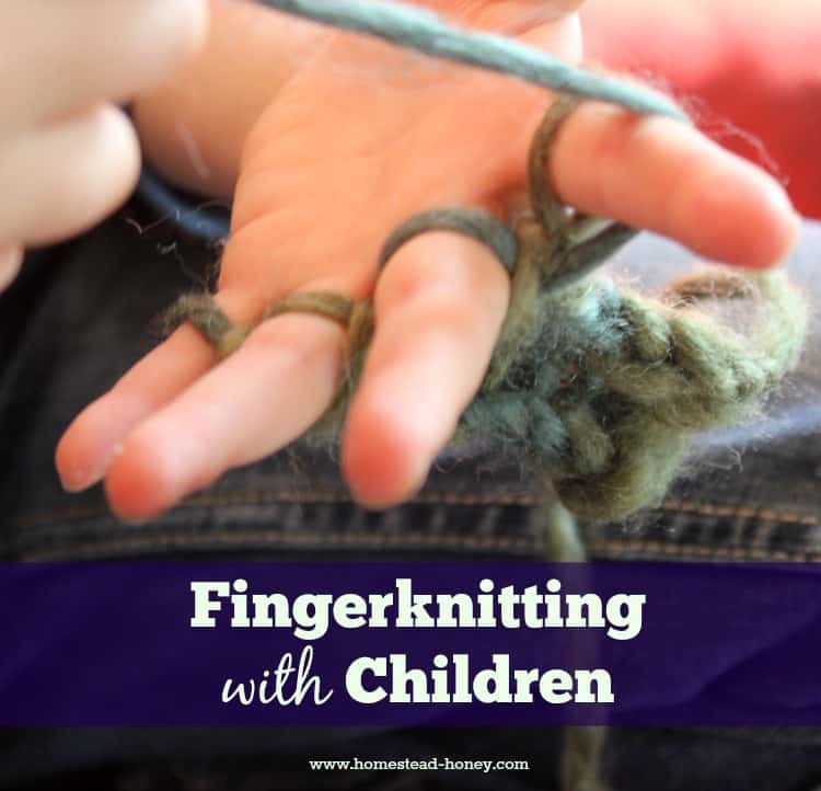 Fingerknitting 