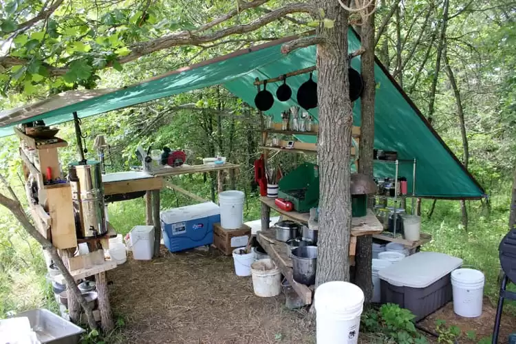 Outdoor Kitchen | Homestead Honey