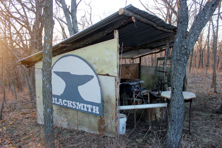 roundwood blacksmith shop