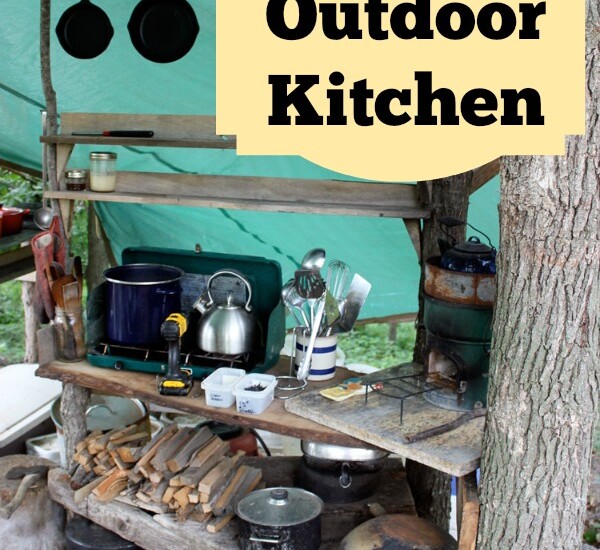 A Homestead Outdoor Kitchen | Homestead Honey