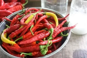 Long Thin Cayenne and Hot Yellow Peppers | Homestead Honey