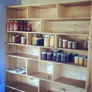 Custom built homestead pantry | Homestead Honey