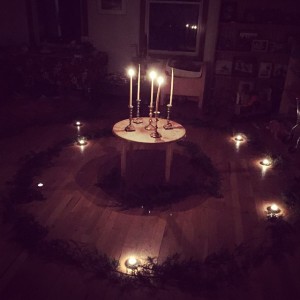 Advent Spiral for Waldorf kindy and first grade | Homestead Honey