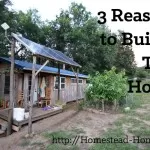 Three Reasons to Build a Tiny House