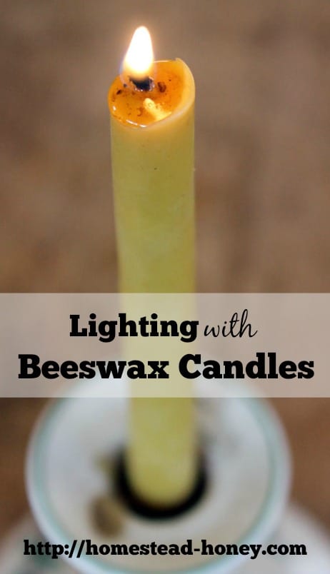 Tips and tricks for lighting your home with Beeswax Candles | Homestead Honey