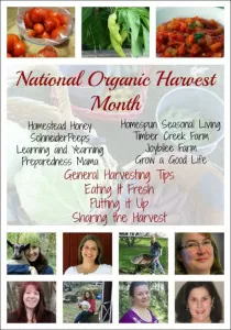 It's National Organic Harvest Month! Celebrate with us! | Homestead Honey