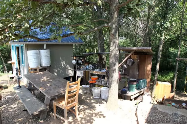 Our homestead outdoor kitchen | Homestead Honey