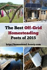 The very best off-grid homesteading inspiration of 2015 | Homestead Honey