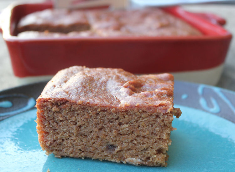 This persimmon cake recipe makes a flavorful and light cake with hints of spice. | Homestead Honey