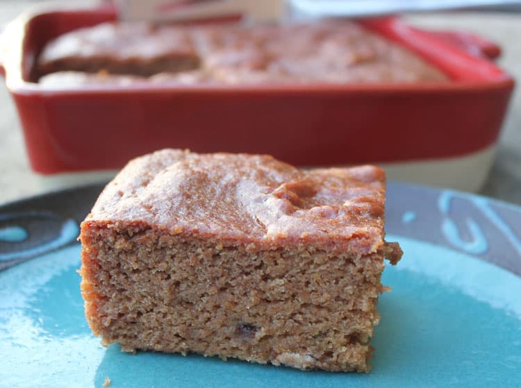This persimmon cake recipe makes a flavorful and light cake with hints of spice. | Homestead Honey