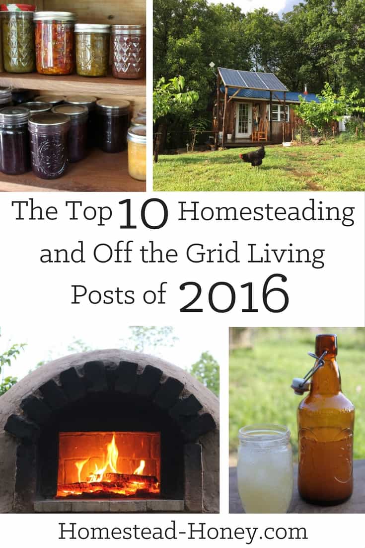 The top Homesteading and Off the Grid Posts of 2016 | Homestead Honey