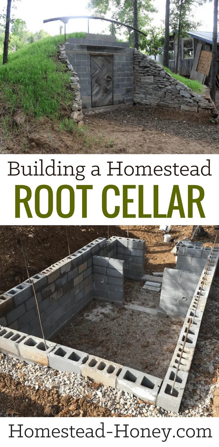 Building a Homestead Root Cellar eBook - like the idea of having your own homestead walk-in root cellar? Here's a step-by-step guide on how to build your own root cellar in your backyard. With basic building skills, you can create a structure that will transform your ability to preserve and store food in winter. It can also be used as a safe room #homesteading #diy