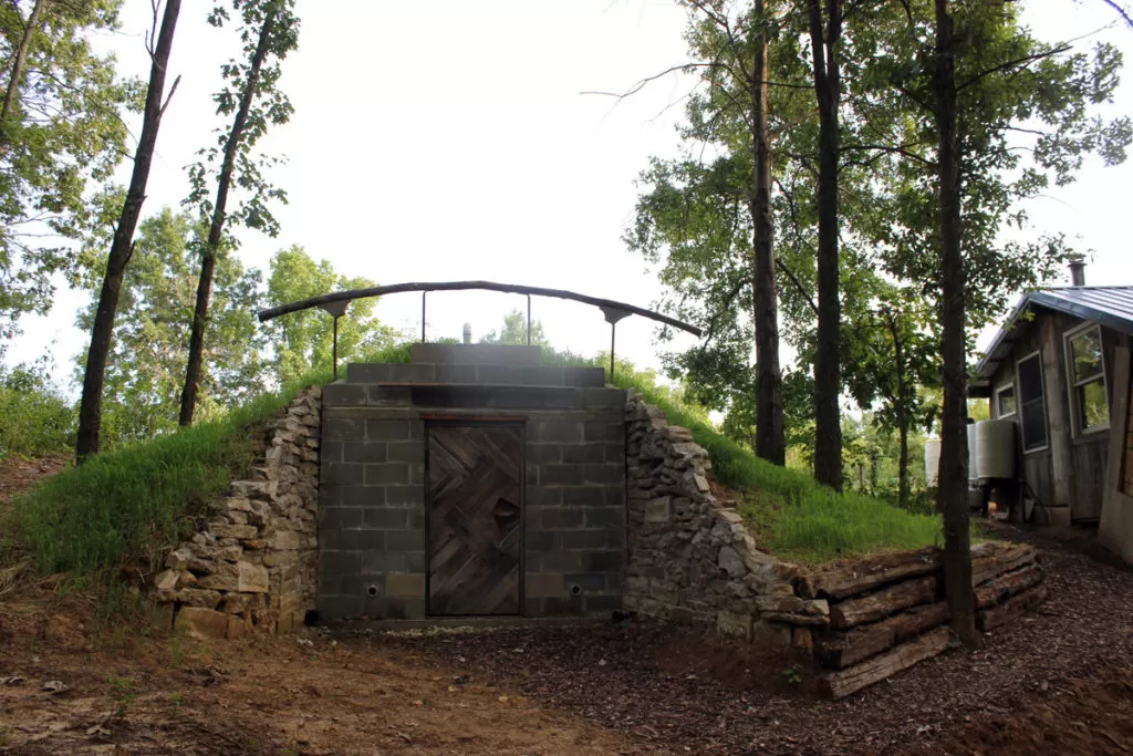 Our completed homestead root cellar | Homestead Honey