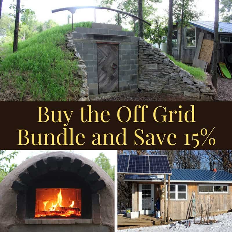 Off Grid Living E-book Bundle - Homestead Root Cellar, Off Grid Homestead, Backyard Bread and Pizza Oven ebooks