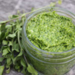 Spring Pesto with Chickweed and Green Garlic