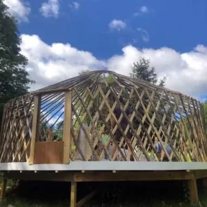 25 foot yurt frame